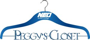 Peggy's Closet logo - image of a hanger